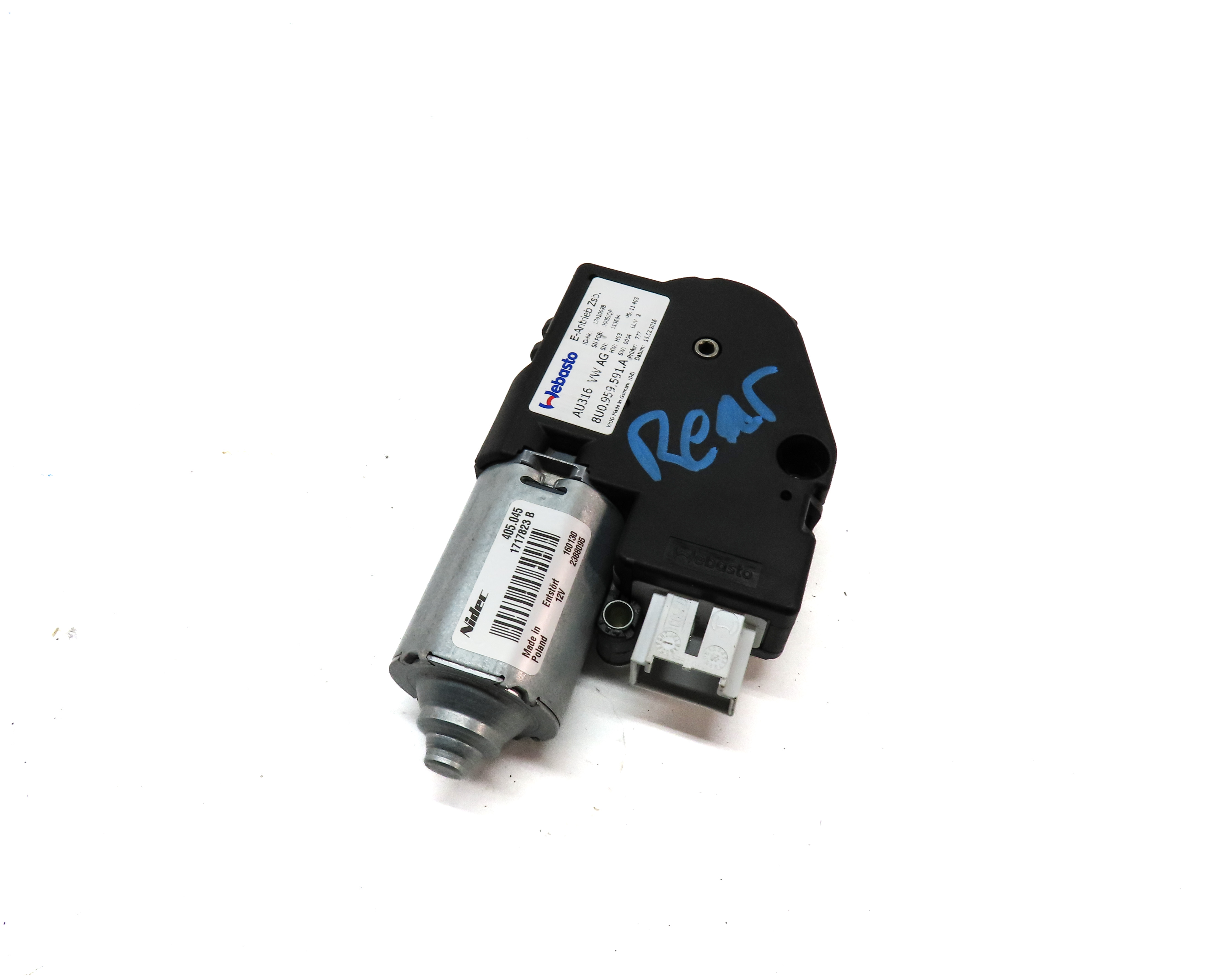 2015-2018 AUDI Q3 (8U) SUNROOF SUN ROOF WINDOW MOTOR — exact item pictured